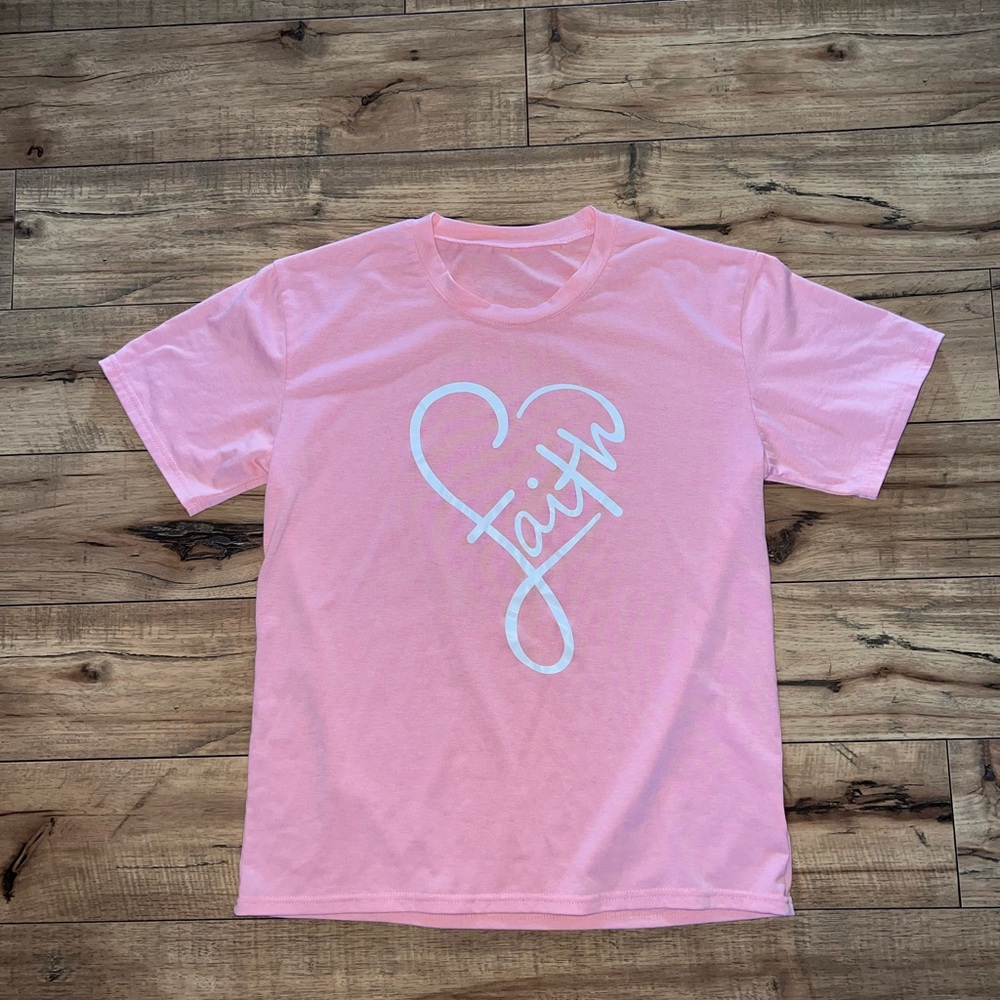 faith and love t-shirt